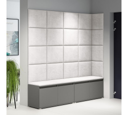 EMI 3 előszobafal, Trinity 01/Grafit