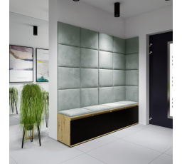 EMI 3 előszobafal, Trinity 21/Artisan+fekete