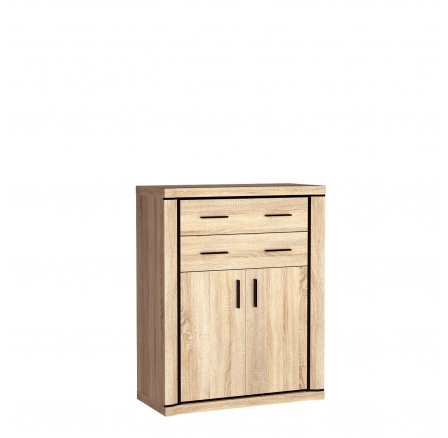 DALLAS D6 komódia Sonoma tölgy