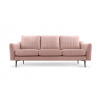 Kihúzható kanapé CORI 3 Rózsaszín, Cloud 60