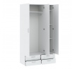 BASIC 3D4S ruhásszekrény, Fehér