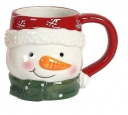 Karácsonyi bögre Hóember