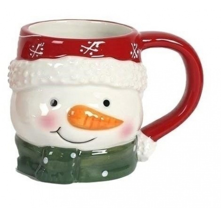 Karácsonyi bögre Hóember