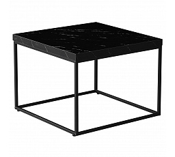 Konferenciasztal 60x60x45cm, MDF, márvány, CT-V2006 BK
