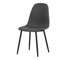 Étkezőszék, szürke, szövet, CT-V2972 GREY2