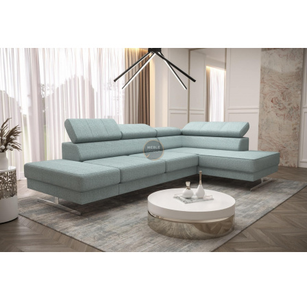 NAROŻNIK EMPORIO MINI 300x180 - prawa , Odcienie miętowego
