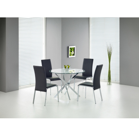 Étkezőasztal RAYMOND, átlátszó
