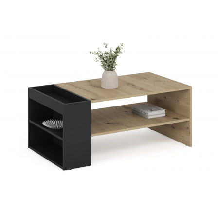 Konferencia asztal MURCIA, Artisan Tölgy/Fekete