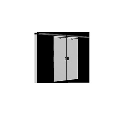 TOPPO 146 Kétszárnyú tolóajtó falra Kašmír+Kašmír