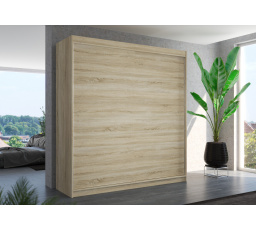 Tolóajtós szekrény TERECIA 200 Sonoma+Sonoma