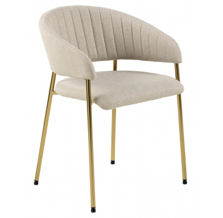 Ann szék bézs/arany