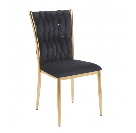 Velvet szék fekete K37-FXJG G