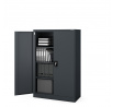 KEVIN fém irodai iratszekrény, 900 x 1400 x 400 mm, antracit