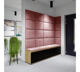 EMI 3 előszobafal, Trinity 23/Artisan+fekete