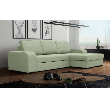 Rohová sedací souprava Frogo P zelená