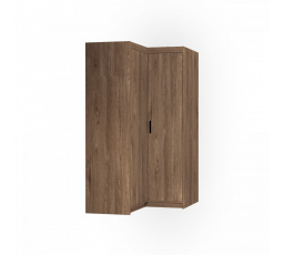Šatní skříň Enja 2D, rohová dub lefkas