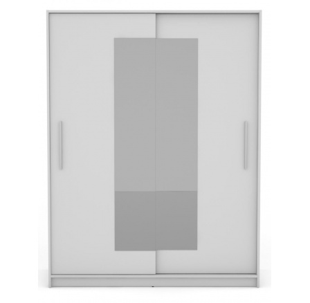 Šatní skříň JULIE 150, Bílá