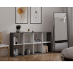 Regál Manja, antracit/bílá