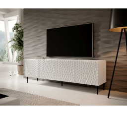 TV komód HOLE 190, fehér matt/fehér matt