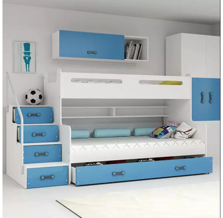 MAX 3 NIEBIESKI 120 X 200 KPL