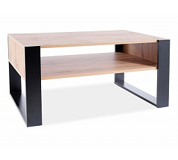 GEMA konferencia asztal, wotan tölgy / fekete