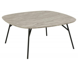 Caracas dohányzóasztal 90x90cm szürke márvány