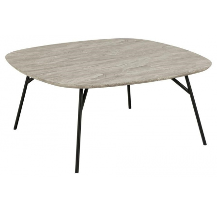 Caracas dohányzóasztal 90x90cm szürke márvány