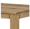 Jídelní stůl 180x90cm, masiv, dub, DS-F180 DUB