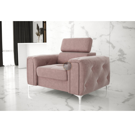 FOTEL ORION 110 CM - Odcienie różu