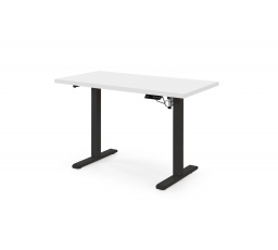 Íróasztal B/54, fehér/fekete