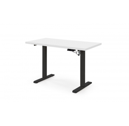 Íróasztal B/54, fehér/fekete