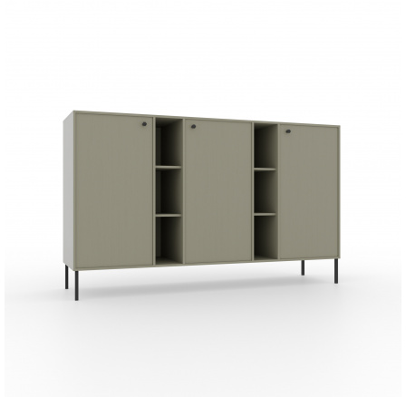 Komód 3D 6P Tili Eukaliptusz+Eukaliptusz