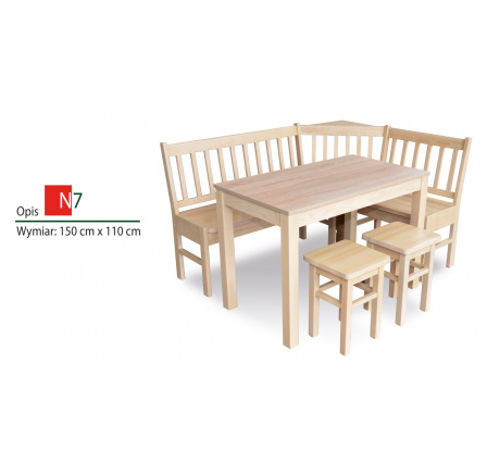 Narożnik kuchenny N7 (komplet) Narożnik kuchenny N7 (komplet)
