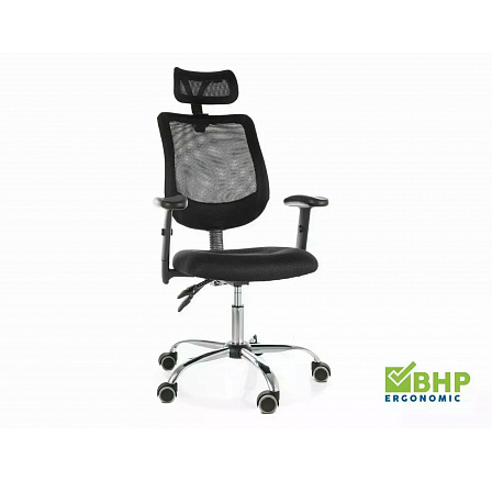 Q-118 R irodai szék, fekete