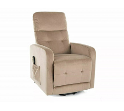 Állítható OTUS II Velvet fotel, Bézs BLUVEL 28