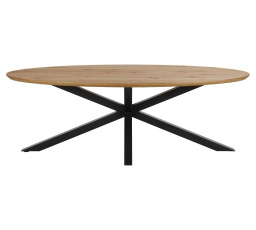 Heaven ovális asztal vad tölgy