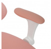 Dětská židle, výškově nastavitelná, růžová síťovina, KA-K1063 PINK