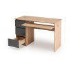 CINO íróasztal, Artisan Tölgy/Grafit