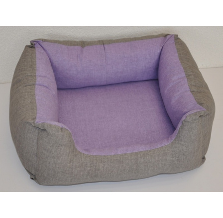 Pelíšek AXIN  fialový - 58x48 cm