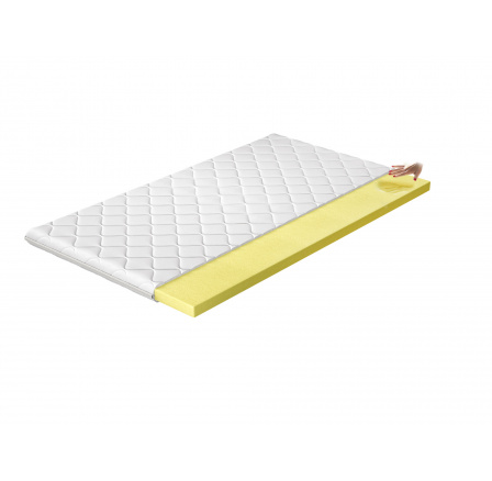 Topper Visco 140x200 Hipoalergiczny pokrowiec Microfibre