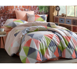 Bavlněný povlak na polštář Deisy losos