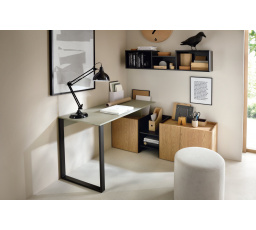 SERGIO 3 gyerekszoba, Eukaliptusz/Baltic Dune Tölgy/Fekete Onyx