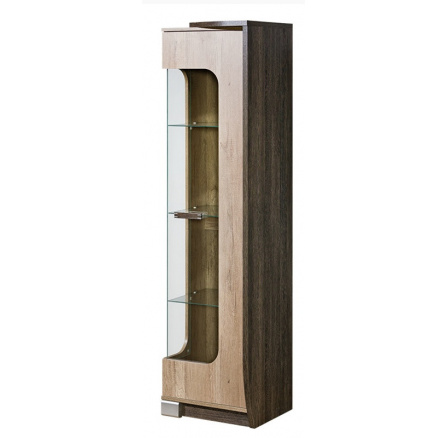 ROMERO vitrin - R2 P, canyon tölgy/Arusha
