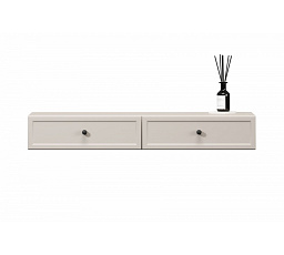 LORINI TOALETKA 100 2SZ - cashmere / gałka czarna / wisząca