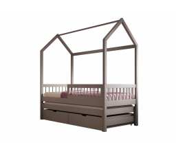 Artes II Házikó Ágy Szürke+Szürke