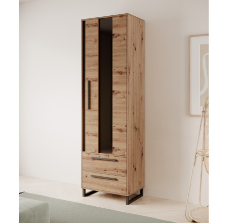 Magas vitrin ARIA Artisan+Fekete