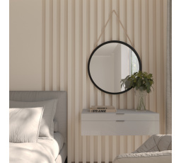 Grace Lustro Okrągłe na sznurze 60cm Lustro 60x60