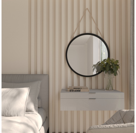 Grace Lustro Okrągłe na sznurze 60cm Lustro 60x60