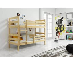 ERYK PIĘTROWE RAMA SOSNA BEZ SZUFLADY BEZ MATERACY 90 X 200 KPL