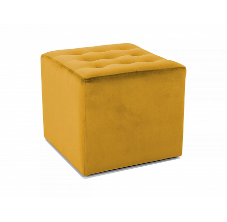 LORI VELVET puff, curry Bluvel 68